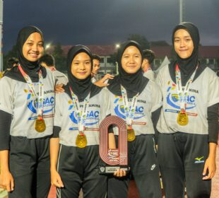 Relay Putri 4x100m SMAN 2 Kebumen