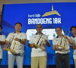 Konferensi pers Bank bjb Bandoeng 10K