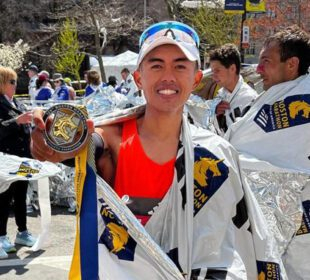 Reza Aulia Boston Marathon