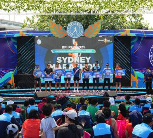 Pemenang BFI RUN 2025 ke Sydney Marathon