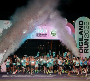 Situasi start Digiland Run 2025