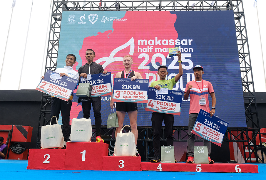 Pemenang Makassar Half Marathon 2025