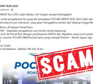 Penipuan dalam event lari