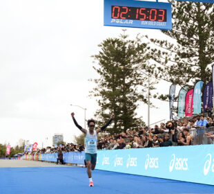 Robi Syianturi di Gold Coast Marathon 2025