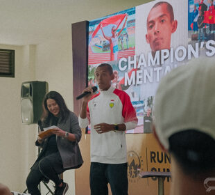 Agus Prayogo dalam acara Running Summit 2025