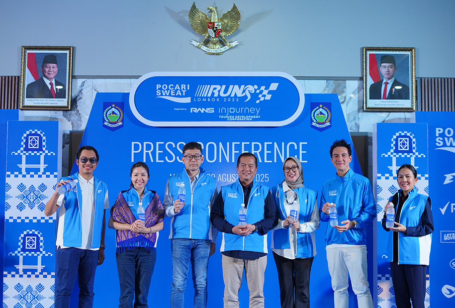 Press Conference Pocari Sweat Run Lombok 2025
