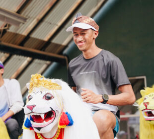 Aziz Juara 1 Kategori 163 di BDG100 Ultra 2025