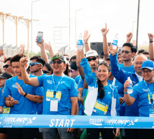 Momen pelari rasakan berlari di Mandalika sebagai kawasan sport tourism
