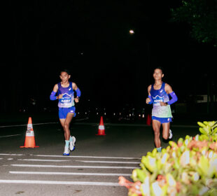 Nofeldi dan Immanuel di Tokyo Marathon 2026