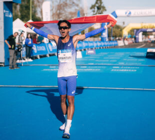 Robi Syianturi di Sevilla Marathon 2026