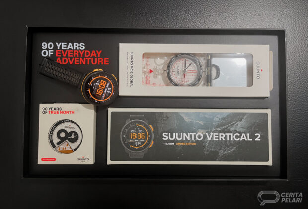 Suunto Vertical 2 Titanium 90th Anniversary Limited Edition Gift Box