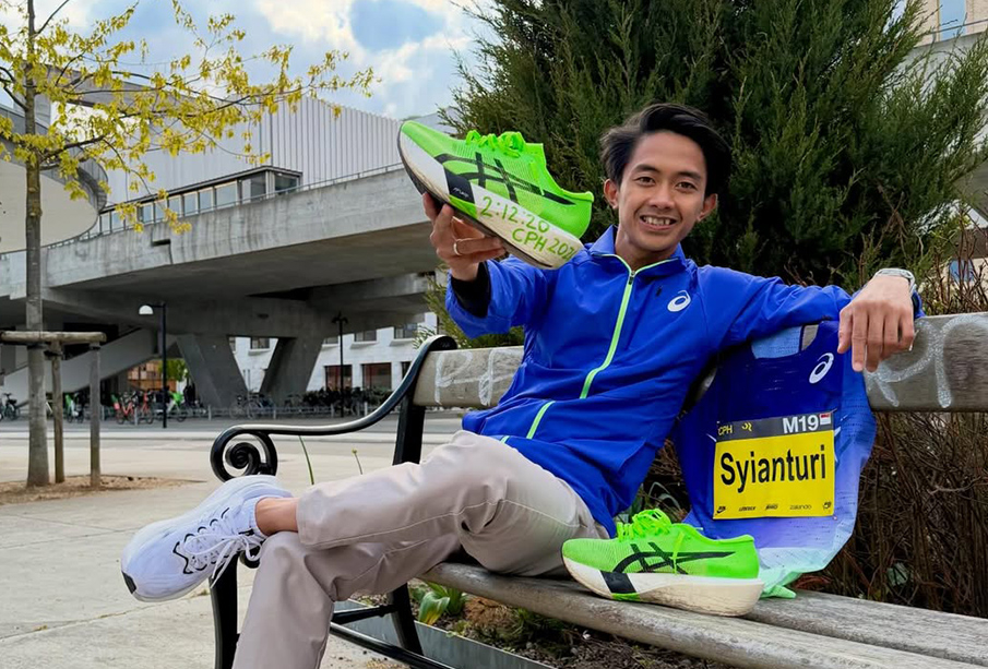 Robi Syianturi di Copenhagen Marathon 2026