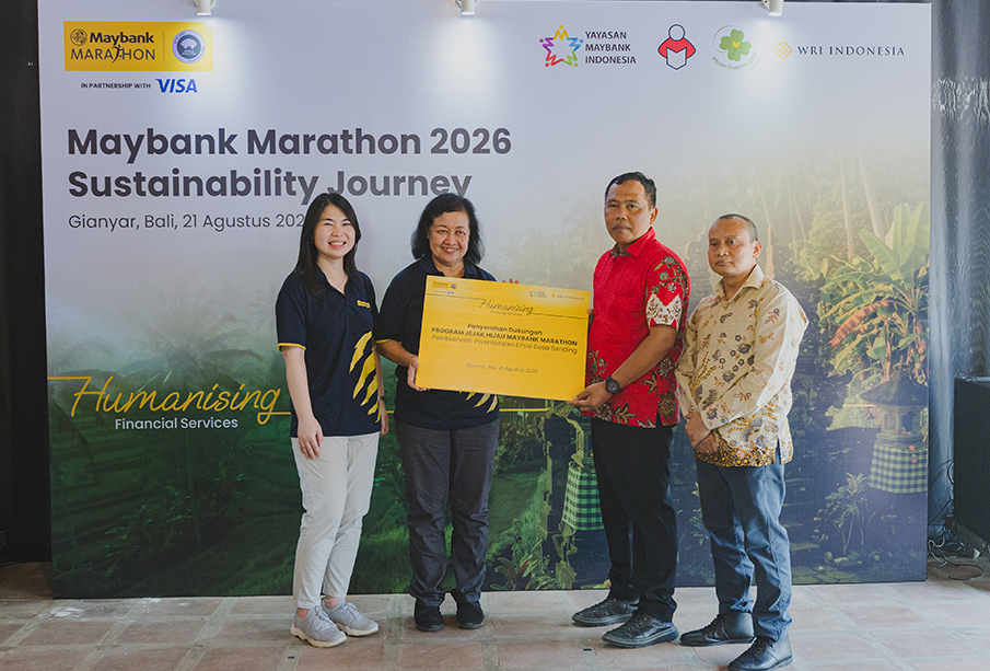 Sustainability Day jelang Maybank Marathon 2026